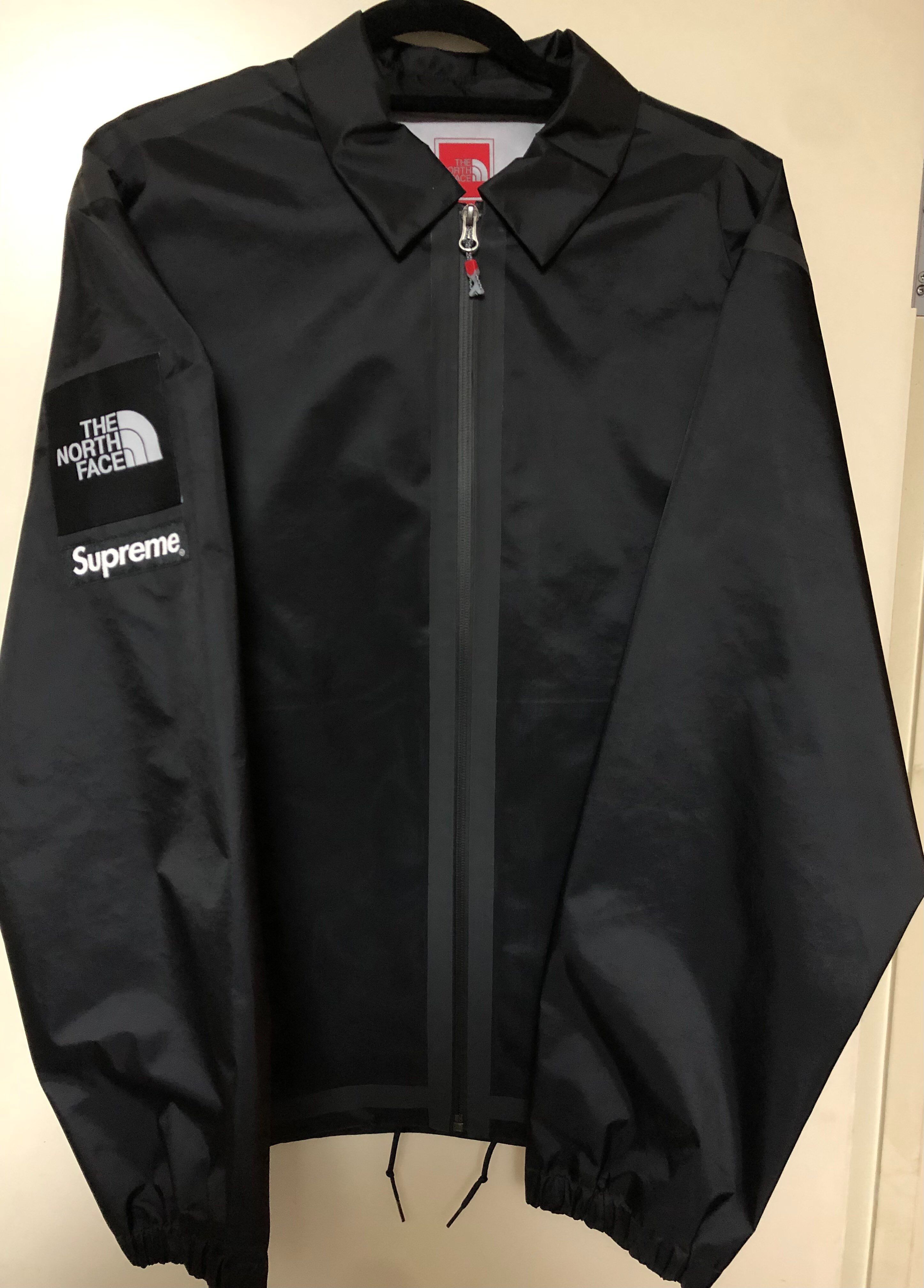 Supreme x The North Face Summit Series Outer Tape Seam Coaches Jacket "Black"