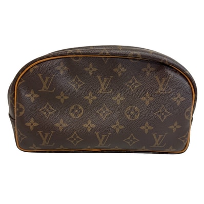 ルイヴィトン LOUIS VUITTON 化粧ポーチ モノグラム トゥルーストワレット25 M47527 ブラウン