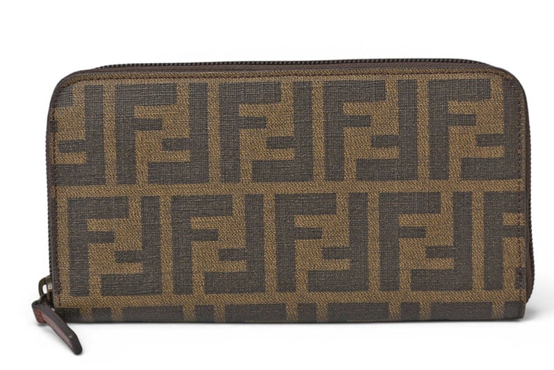 A (未使用に近い)】フェンディ 財布 FENDI 長財布 8M0024 ZUCCA/ズッカ A (未使用に近い)】フェンディ 財布 FENDI 長財布 8M0024 ZUCCA/ズッカ