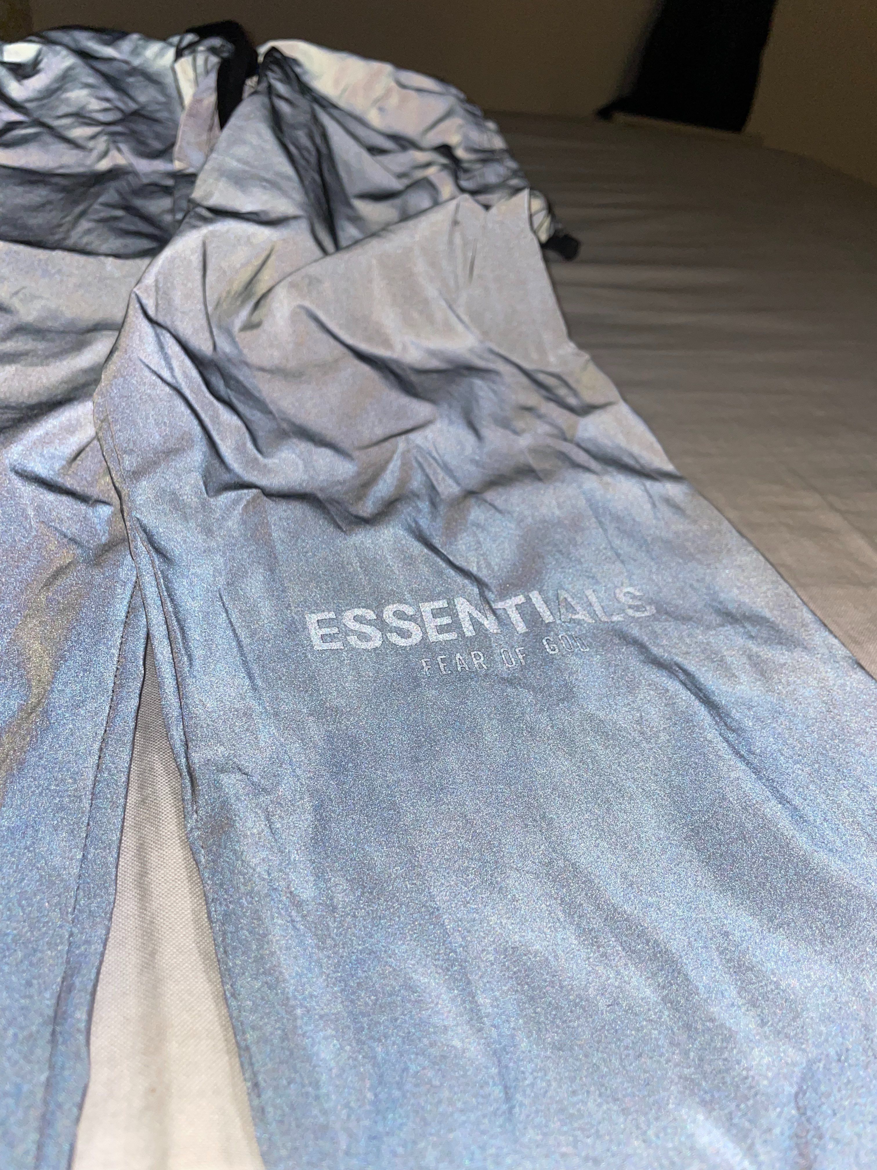 FEAR OF GOD ESSENTIALS Track Pants "black Reflective"