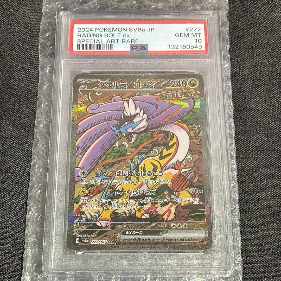 タケルライコex SAR [SV8a 222/187](ハイクラスパック「テラスタルフェスex」)