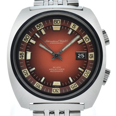 IWC ヴィンテージ アクアタイマー Ref.1816 Cal.8541B 自動巻 メンズ 良品 保証書付 Z#150293