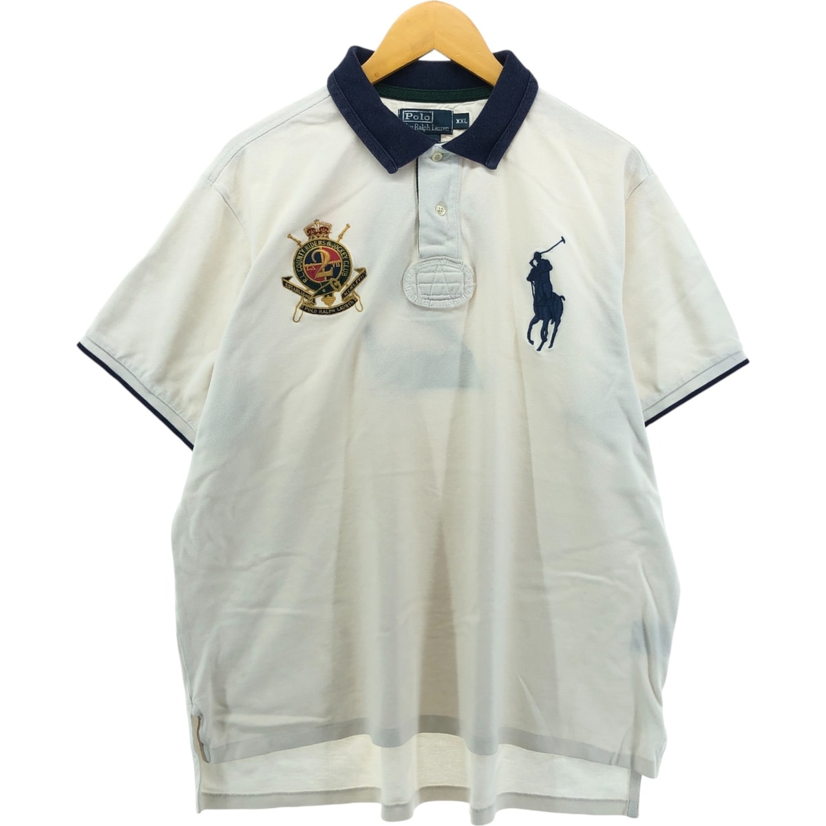 古着 ラルフローレン Ralph Lauren POLO RALPH LAUREN CUSTOM FIT ビッグポニー 半袖 ポロシャツ メンズXXL相当/eaa551542