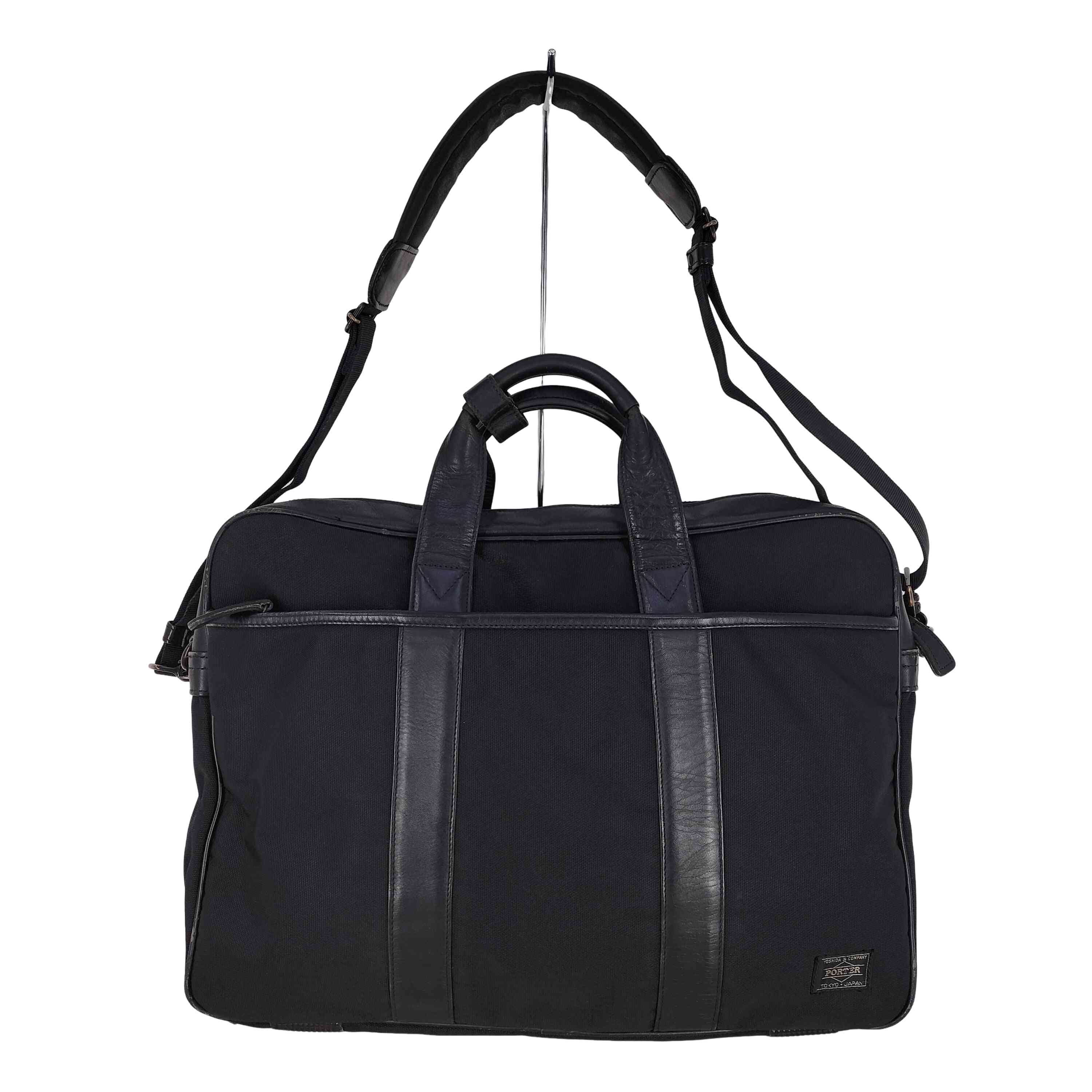 レザー切替 2WAY ショルダー ブリーフバッグ ビジネス【1141204704123】