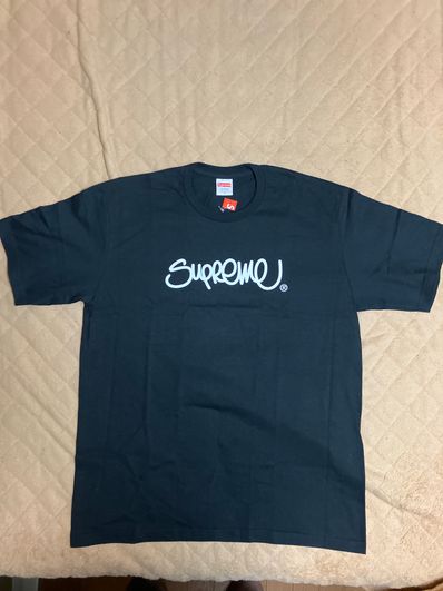 Supreme Handstyle Tee "Black"