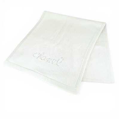 極美品 シャネル マフラー ホワイト レディース