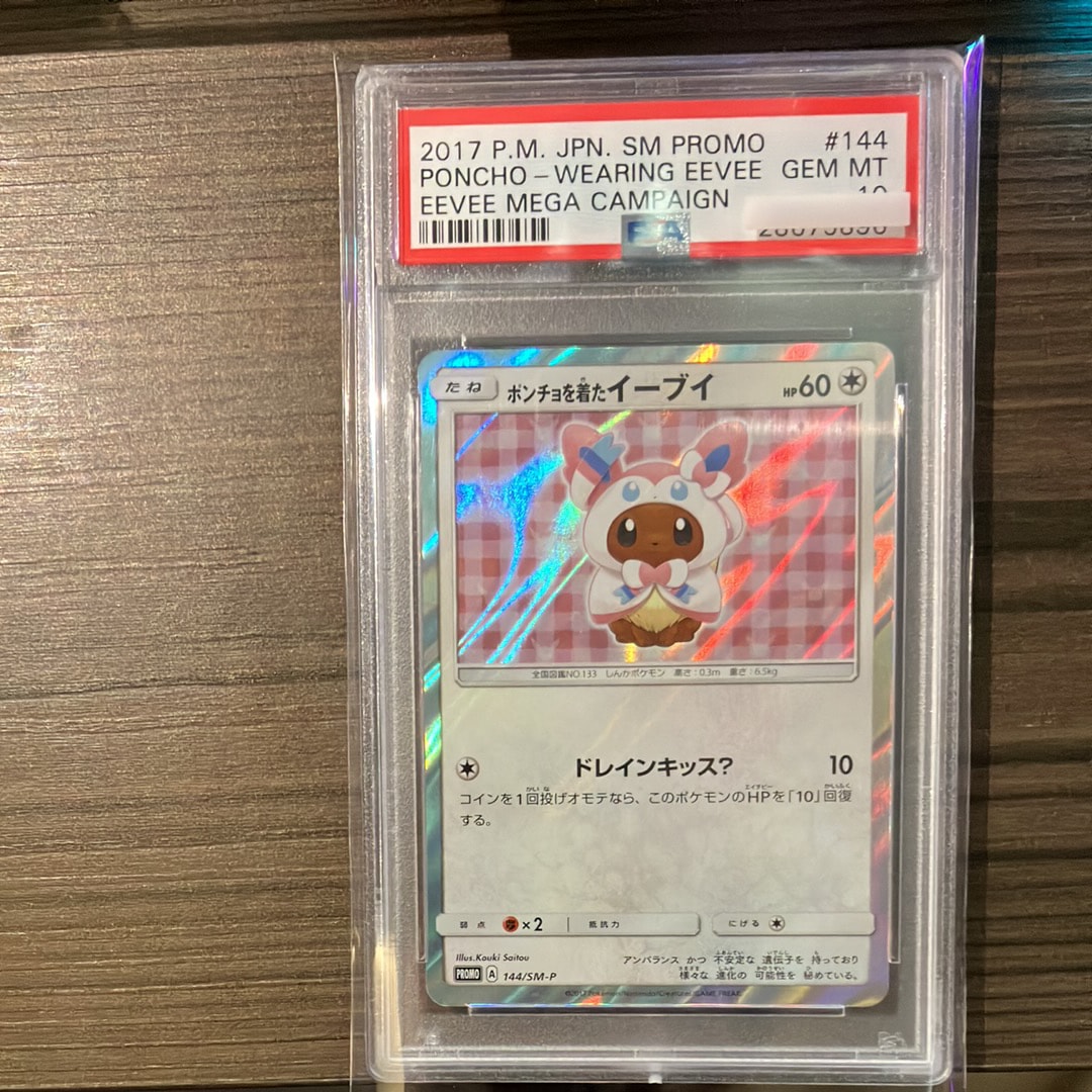状態B】ポンチョを着たイーブイ: プロモ[SM-P 144](プロモーション