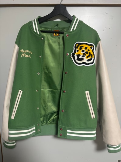 HUMAN MADE VARSITY JACKET "Green"