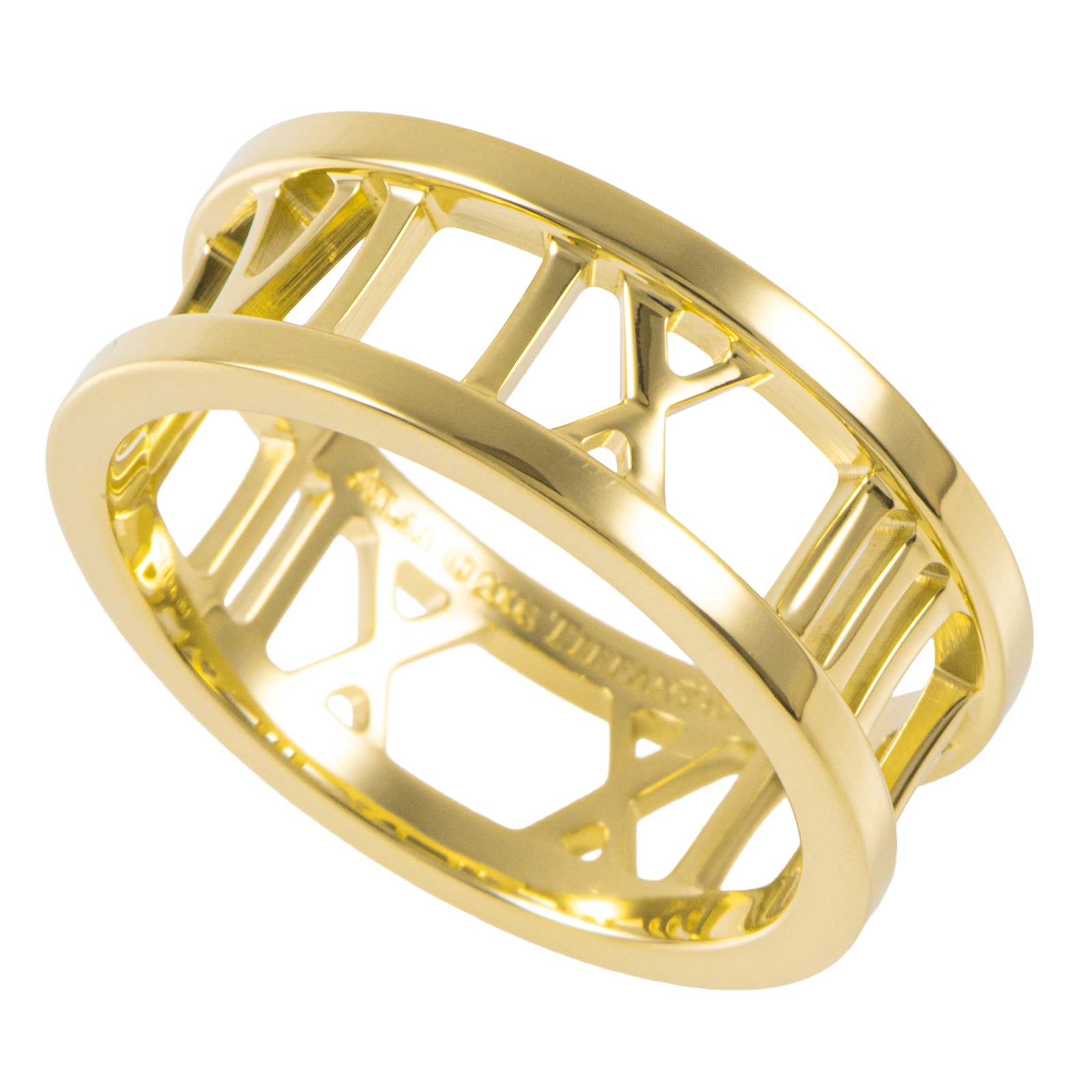 TIFFANY&Co. ティファニー オープン アトラス リング 指輪 10号 K18YG ゴールド【中古】