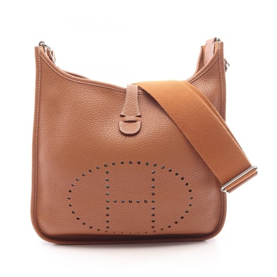 エルメス HERMES エヴリン 3 トロワ PM ゴールド ショルダーバッグ バッグ トリヨンクレマンス トリヨンクレマンス □R刻印(2014年製造) レディース ブラウン系 【中古】