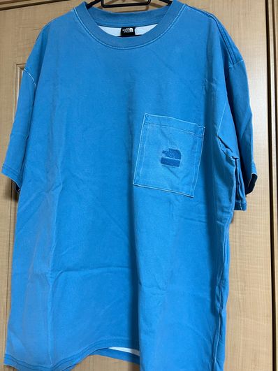 Supreme x The North Face Pigment Printed Pocket Tee "Blue"