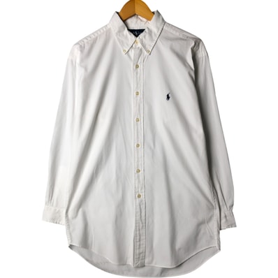 古着 ラルフローレン Ralph Lauren CLASSIC FIT 長袖 ボタンダウンシャツ メンズL相当/eaa567960