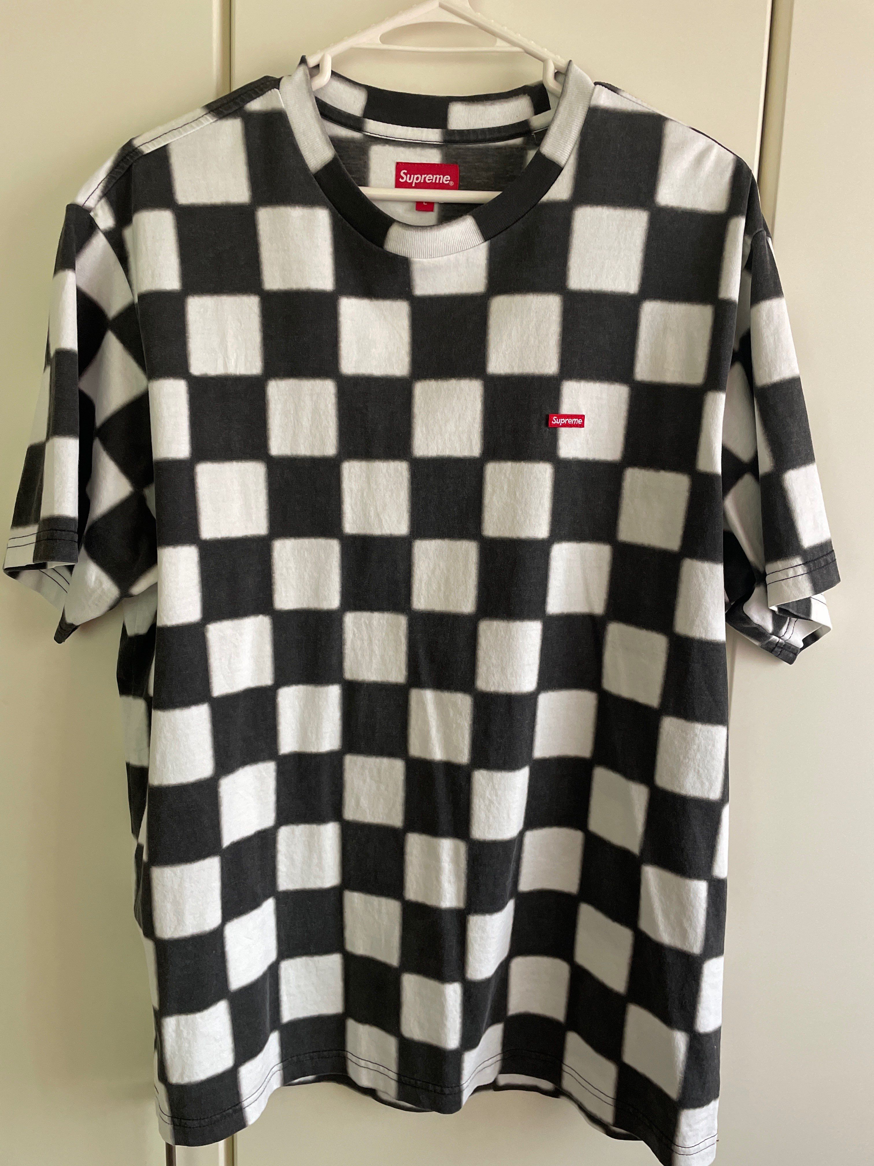 Supreme Small Box Tee "Checkerboard"(20SS)