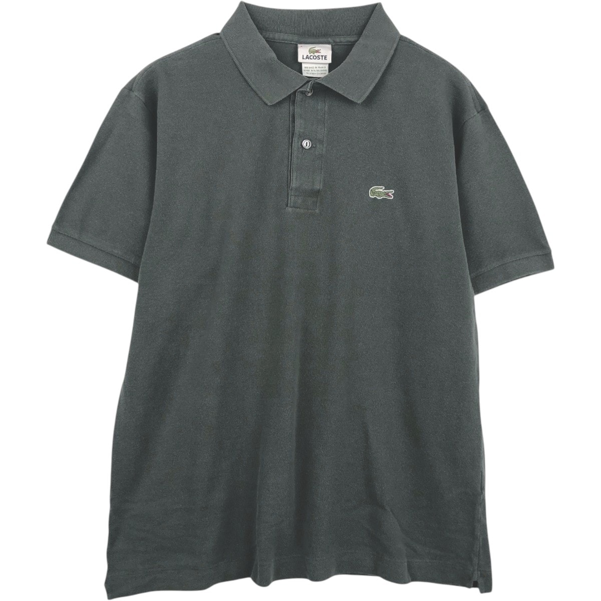 古着 ラコステ LACOSTE フランス企画 半袖 ポロシャツ 4 メンズM相当/eaa657590