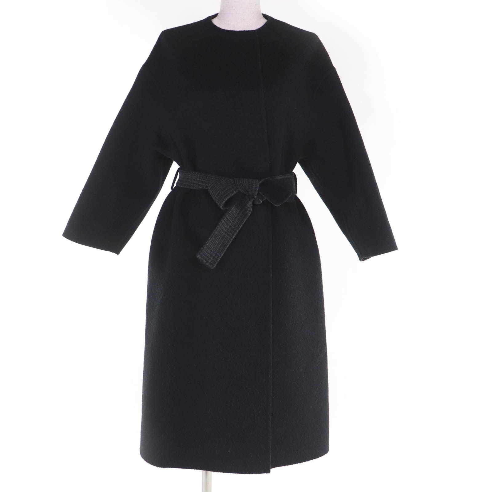 極美品 クリスチャンディオール コート グレー 40 340M07A1539