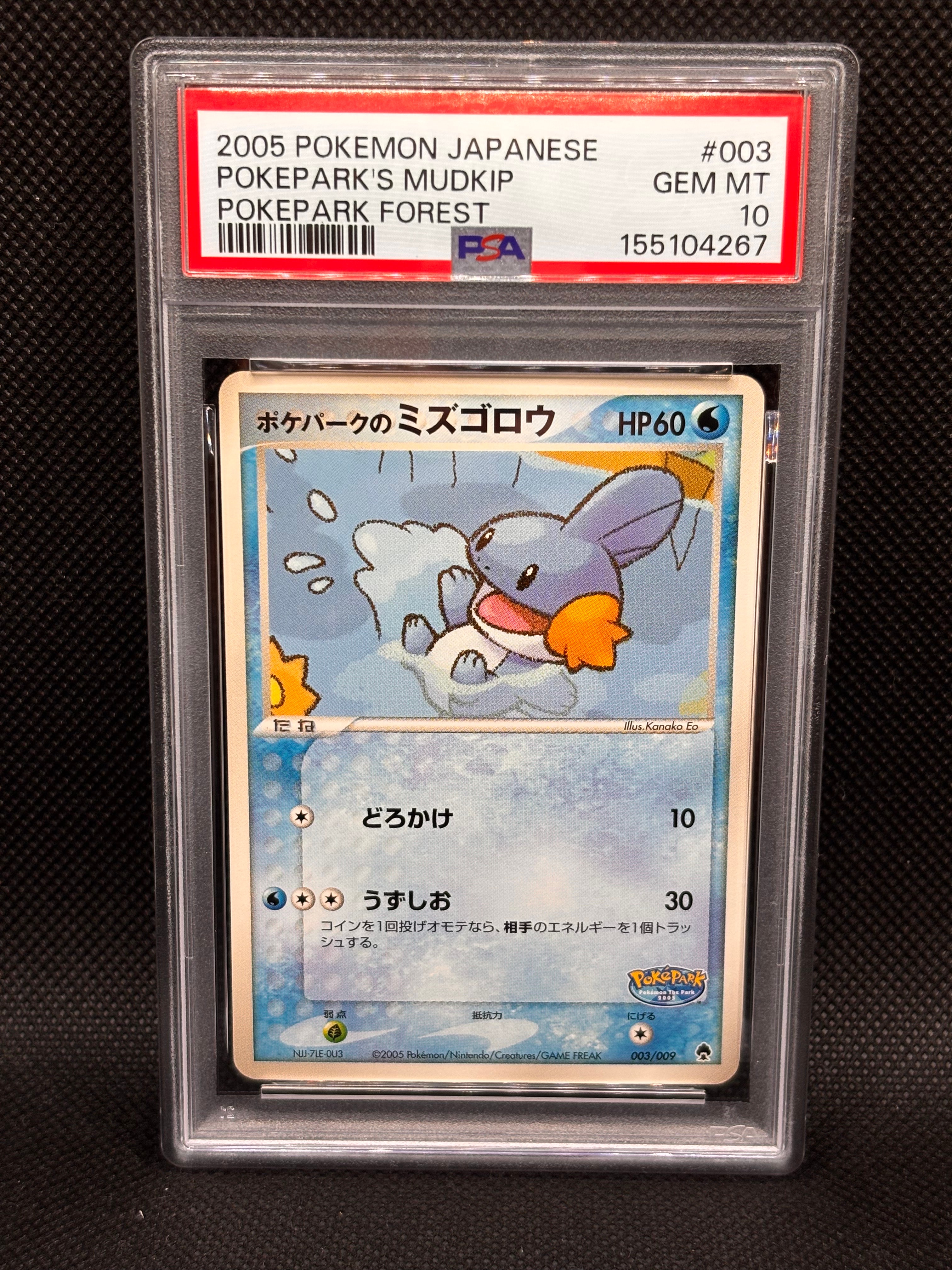 PSA10】ポケパークのミズゴロウ [PCG 003/009](ポケパークプレミアム