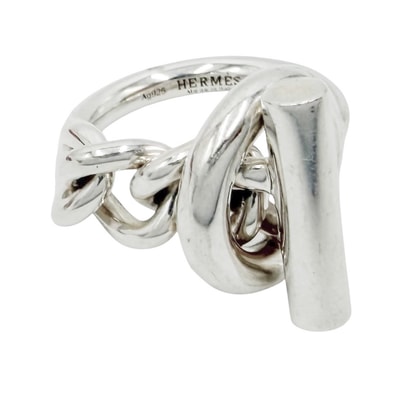 HERMES エルメス 指輪 リング クロワゼット アクセサリー ジュエリー 小物 54サイズ シルバー925 約12号 レディース 約14.6g【中古品】