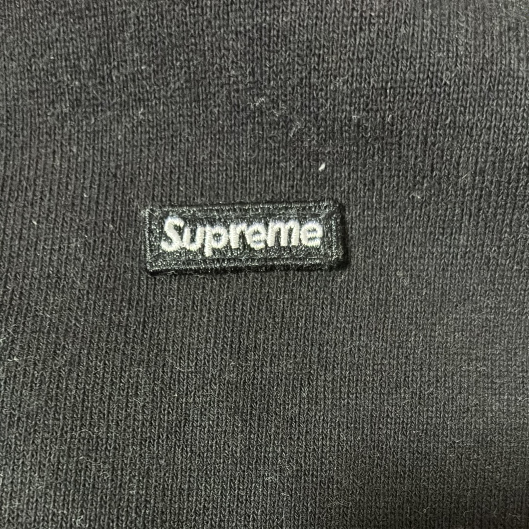 Supreme Small Box Zip Up Hooded Sweatshirt "Black"
