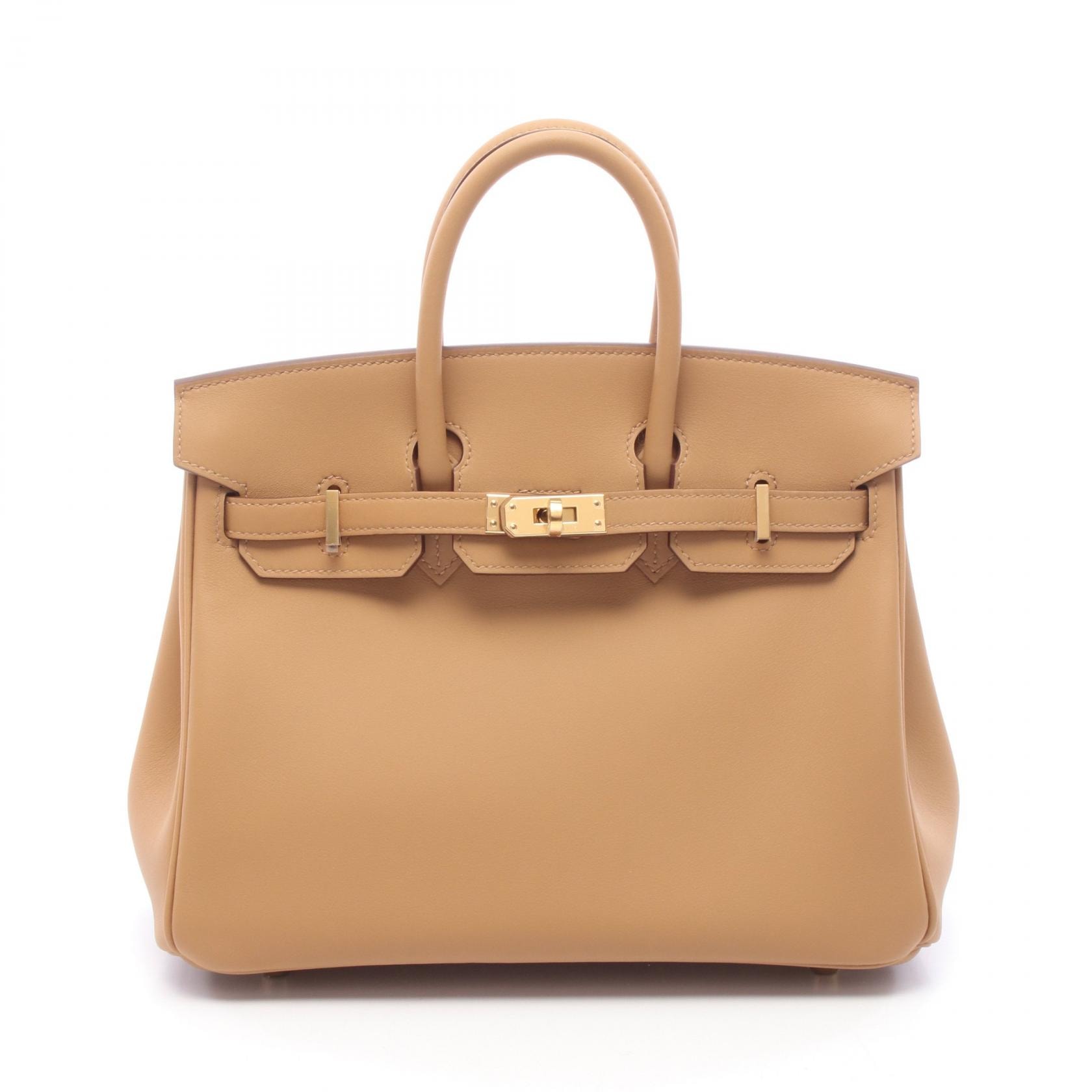 エルメス HERMES バーキン25 ハンドバッグ バッグ ヴォースイフト ヴォースイフト レディース ブラウン系 【中古】
