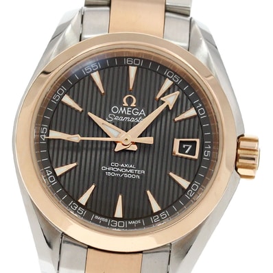 ☆良品 オメガ シーマスター アクアテラ レディース 【中古】