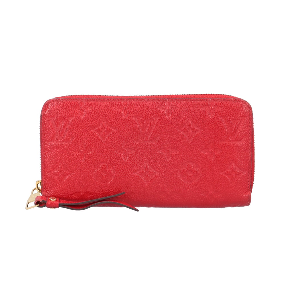 ルイヴィトン ジッピーウォレット モノグラムアンプラント 長財布 モノグラムアンプラント M61865 レディース LOUIS VUITTON  中古