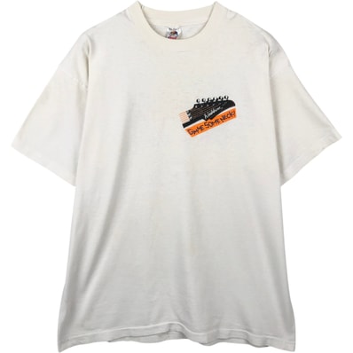 古着 90年代 フルーツオブザルーム FRUIT OF THE LOOM WASHBURN ワッシュバーン アドバタイジングTシャツ USA製 メンズXL相当 ヴィンテージ/eaa648707
