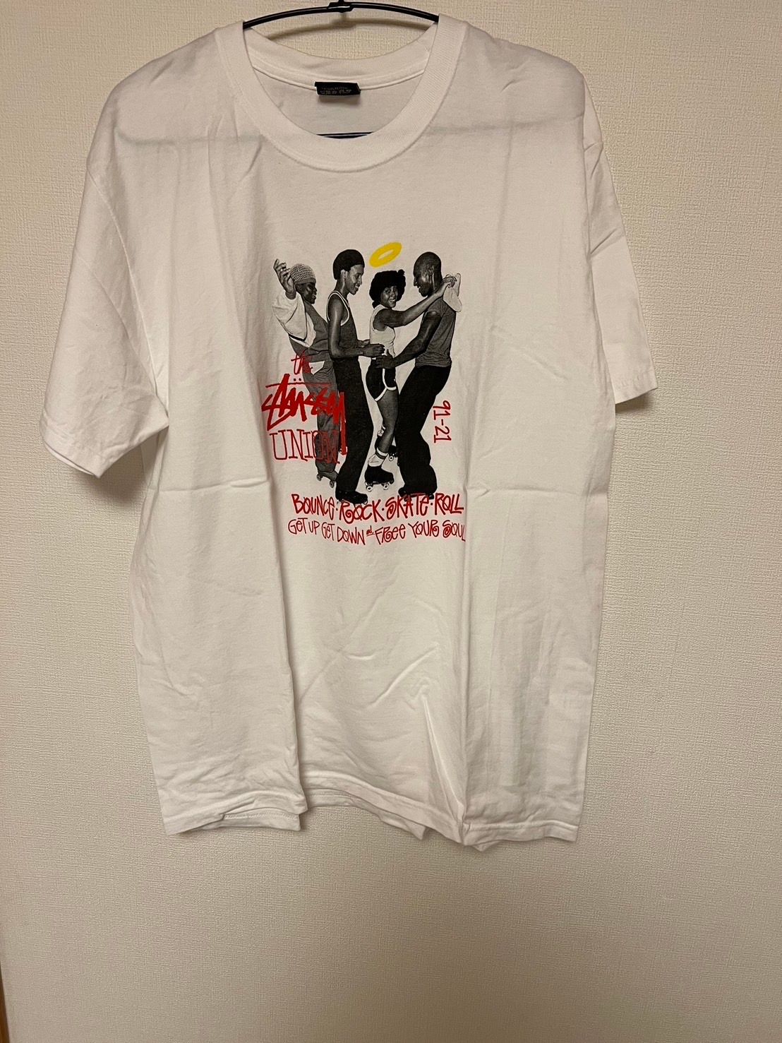 UNION x Stussy Free Your Soul T-shirt "White"