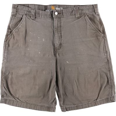 古着 カーハート Carhartt RELAXED FIT ダック地ペインターショーツ ショートパンツ メンズw38相当/eaa572850