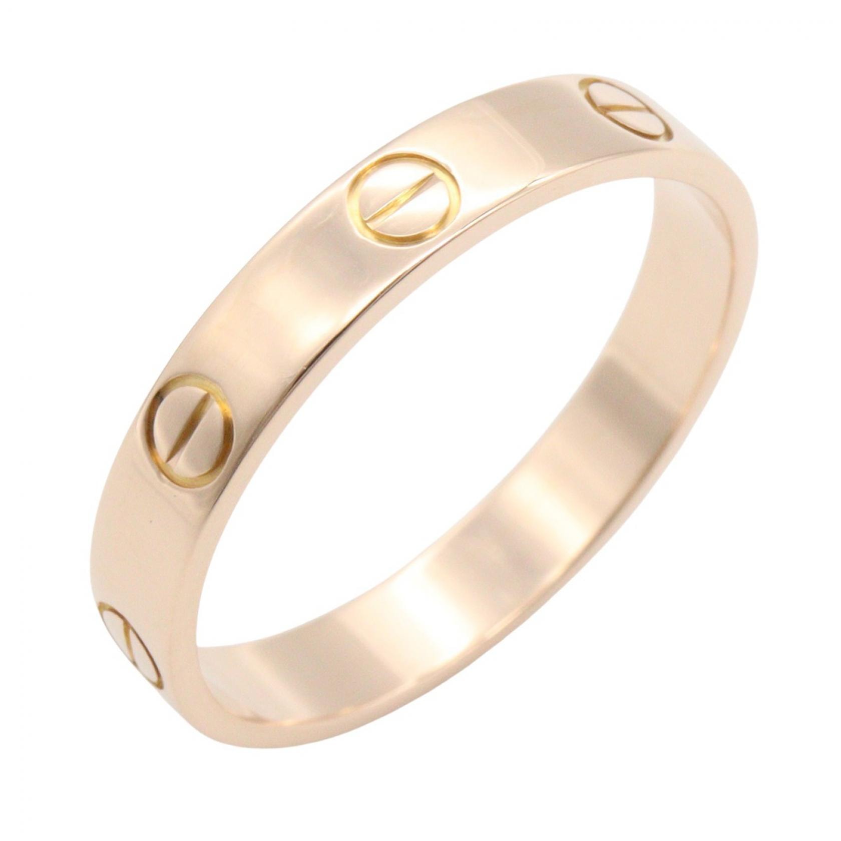 カルティエ CARTIER ミニラブリング リング・指輪 ジュエリー K18PG(ピンクゴールド) メンズ レディース ゴールド系 B4085200 【中古】