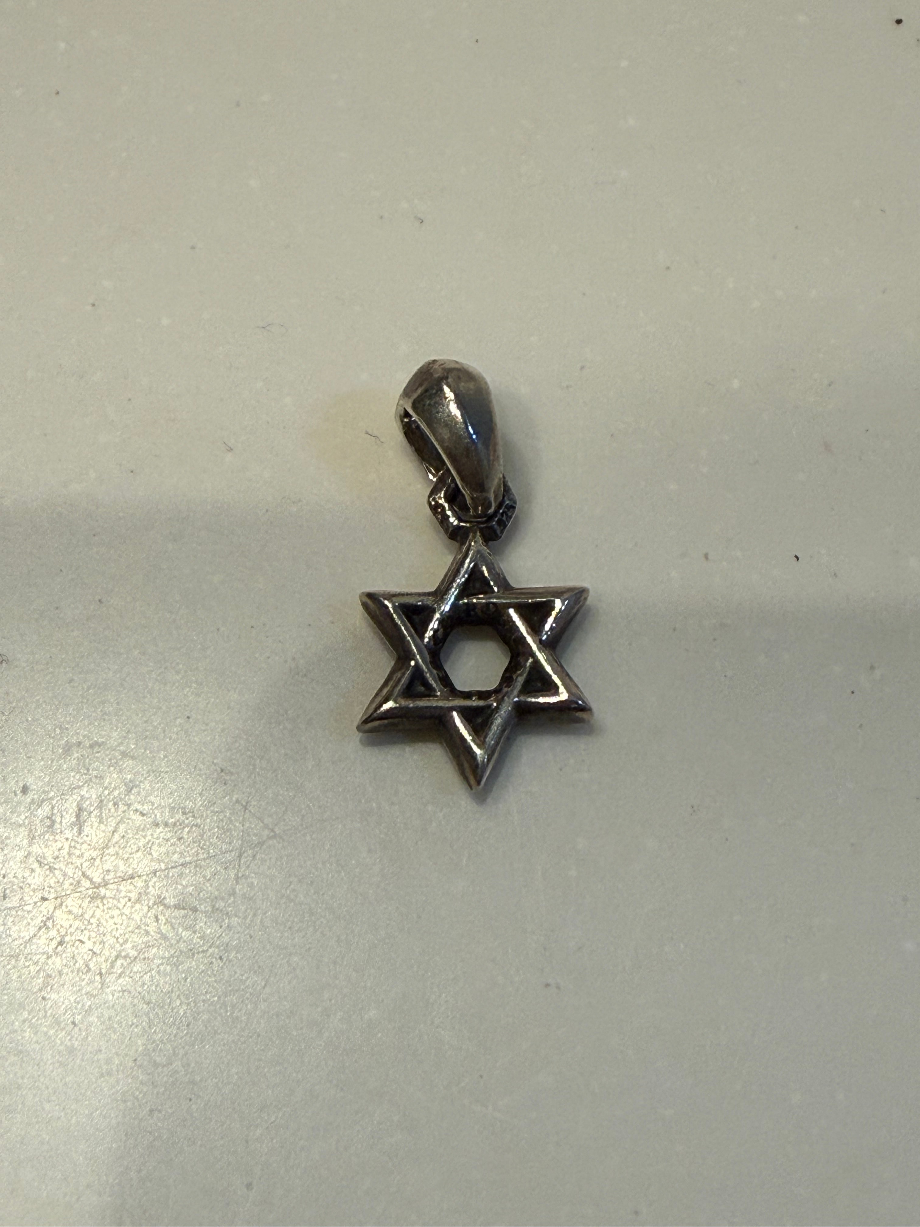 Chrome Hearts Star of David Charm "Silver"
