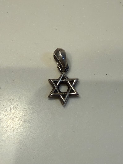 Chrome Hearts Star of David Charm "Silver"