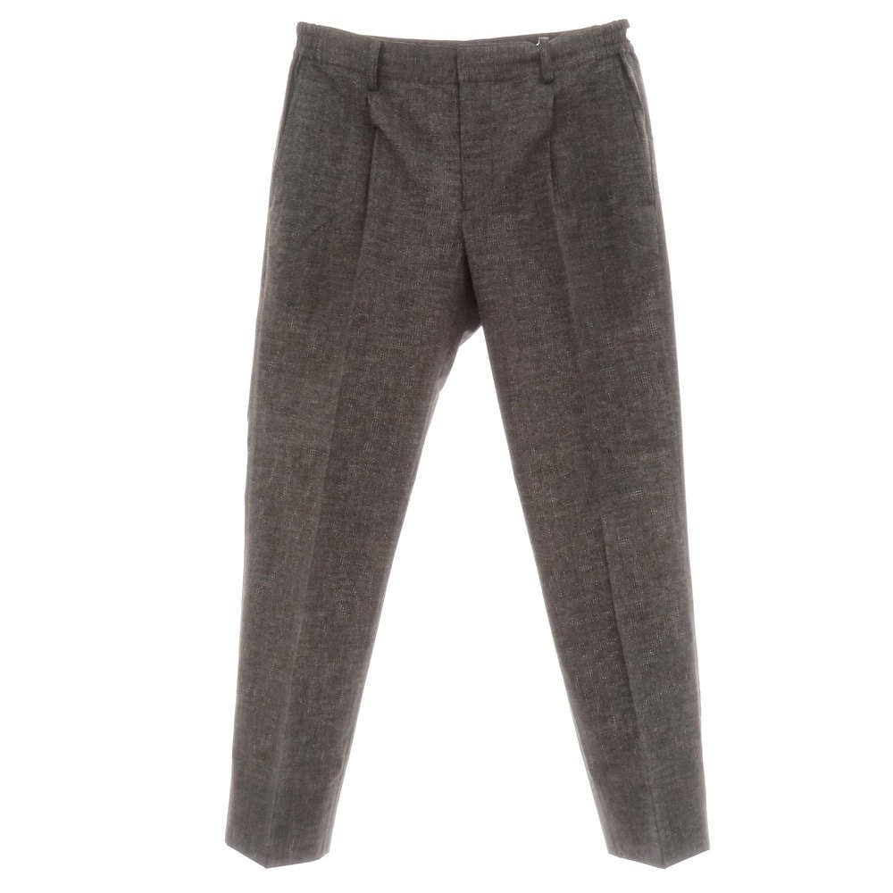 【中古】ビーミング ライフストア バイ ビームス B:MING LIFE STORE by BEAMS NOMAD ポリエステル イージースラックスパンツ ダークグレー【サイズL】【メンズ】
