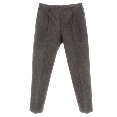【中古】ビーミング ライフストア バイ ビームス B:MING LIFE STORE by BEAMS NOMAD ポリエステル イージースラックスパンツ ダークグレー【サイズL】【メンズ】