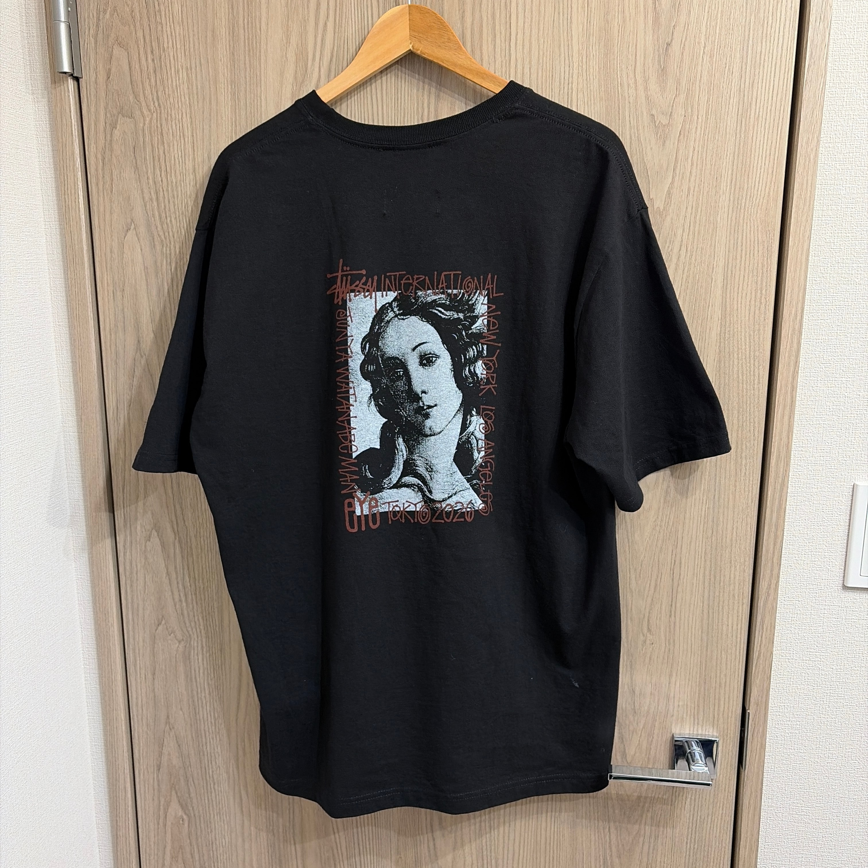 eYe JUNYA WATANABE MAN x Stussy W-Name Venus Back Print T-Shirt "Black"