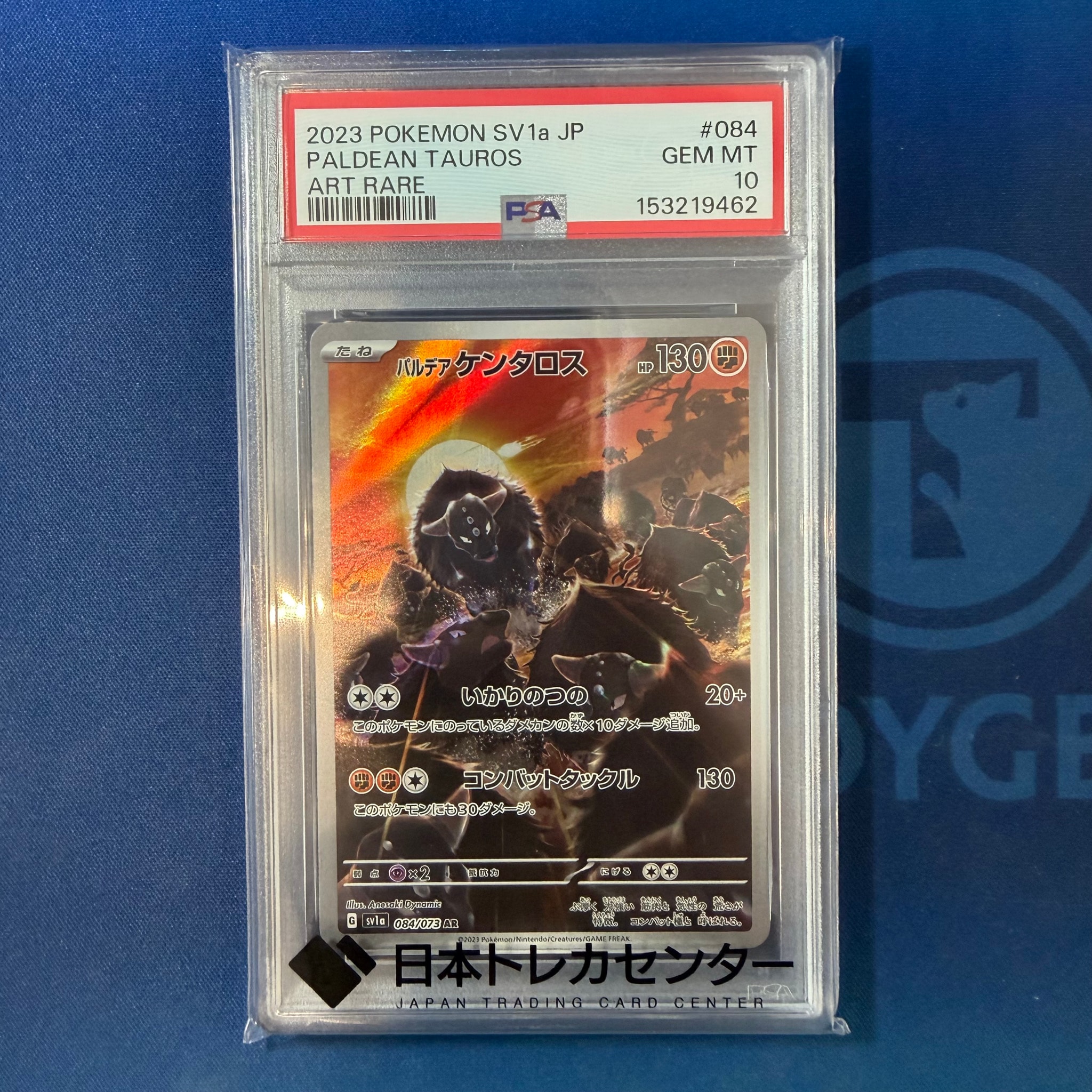 パルデアケンタロス AR[SV1a 084/073](スカーレット&バイオレット 拡張パック「トリプレットビート」)
