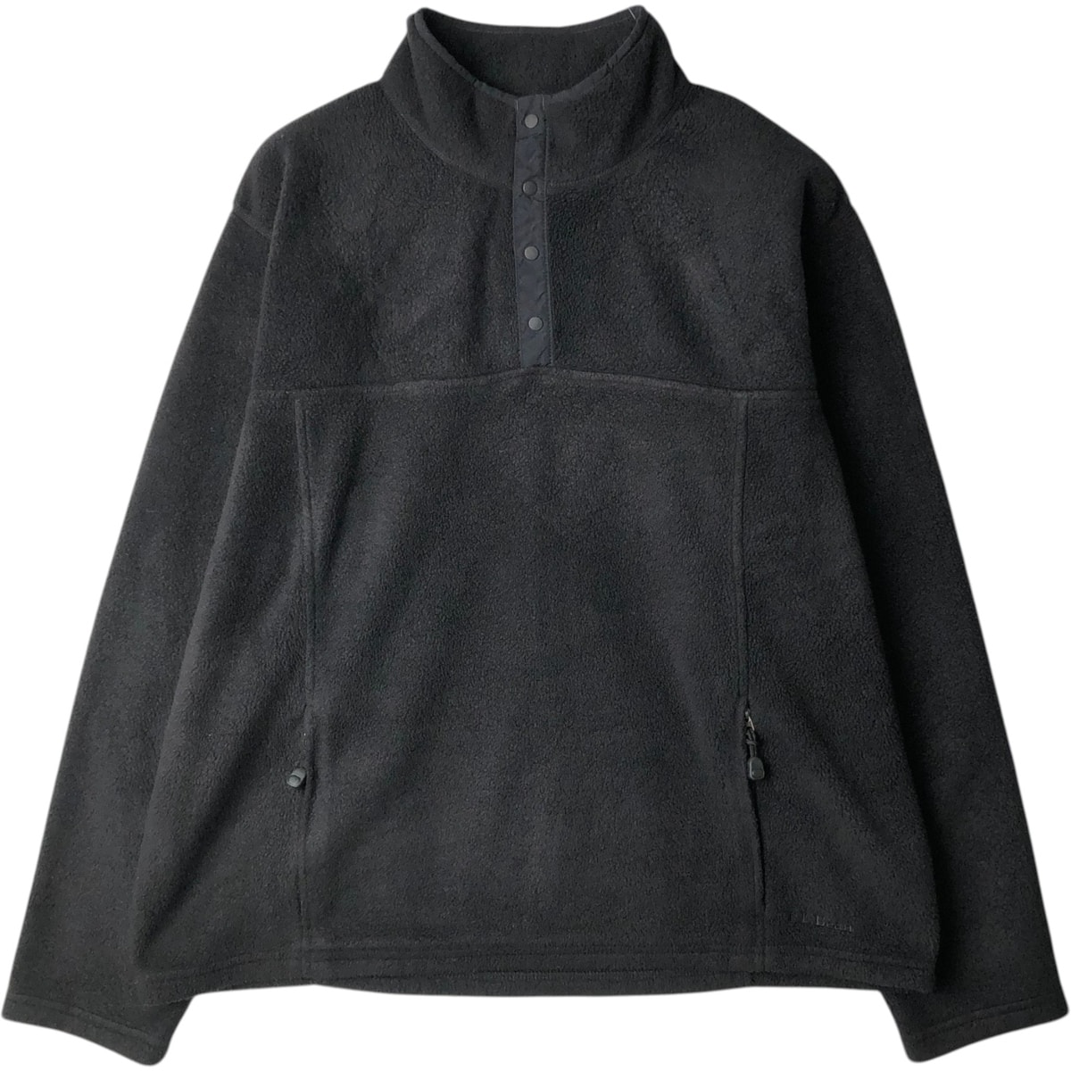 빈티지 90s-00s L.L.Bean 하프 스냅 플리스 풀오버 남성용 XL 상당 빈티지/EAA627036