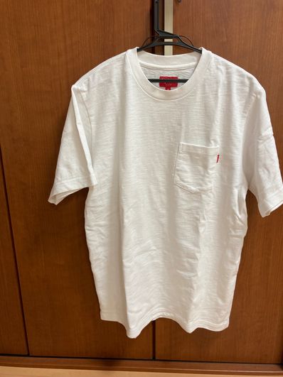 Supreme S/S Pocket Tee "White"(18FW)