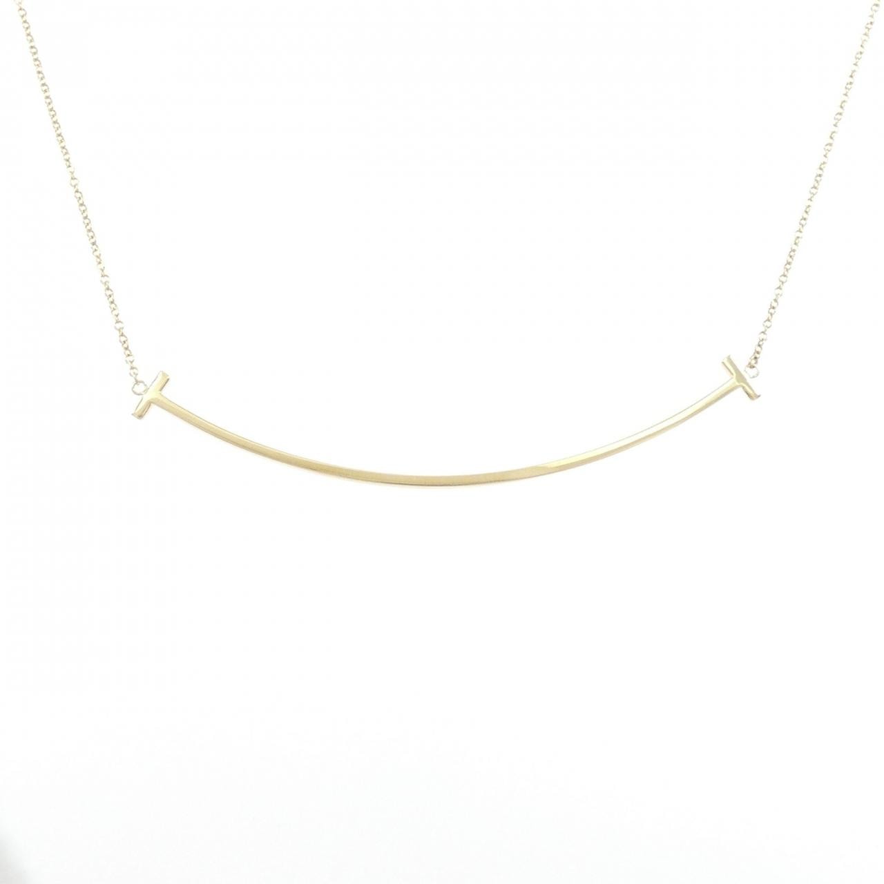 ティファニー Tスマイル ラージ ネックレス