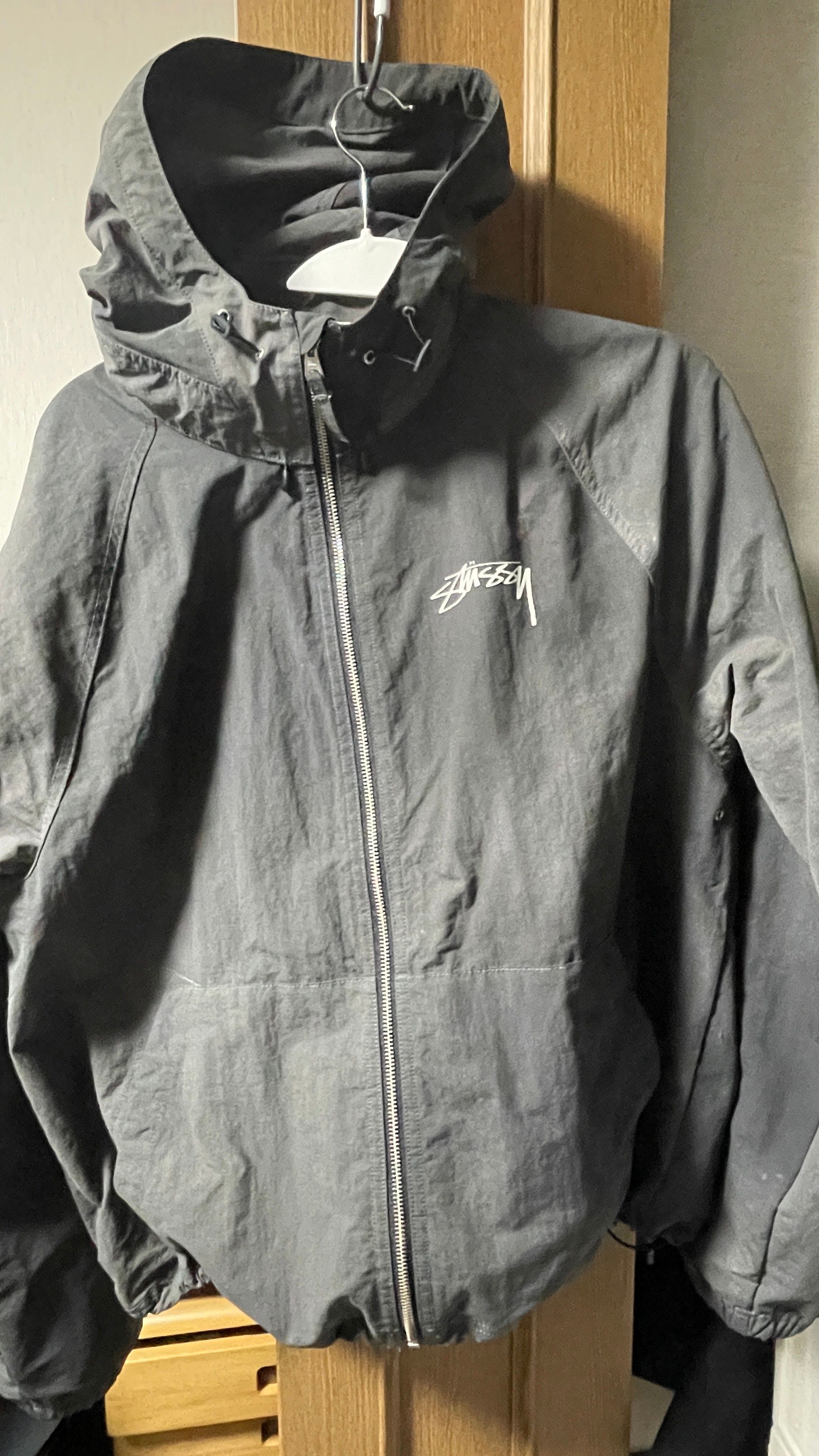 Stussy Wave Dye Beach Shell "Black"