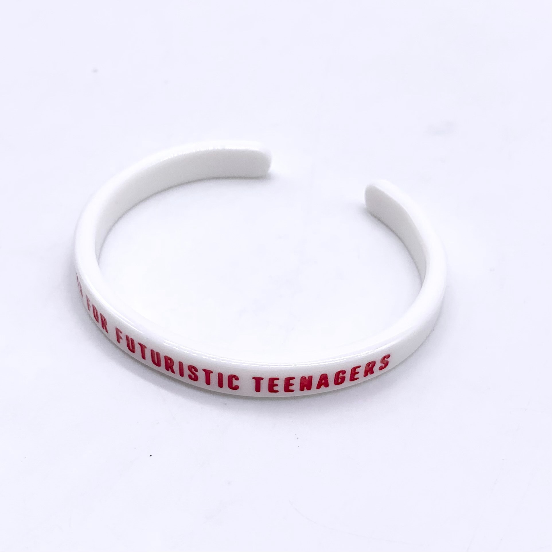 HUMAN MADE Acrylic Bangle #1 "White"