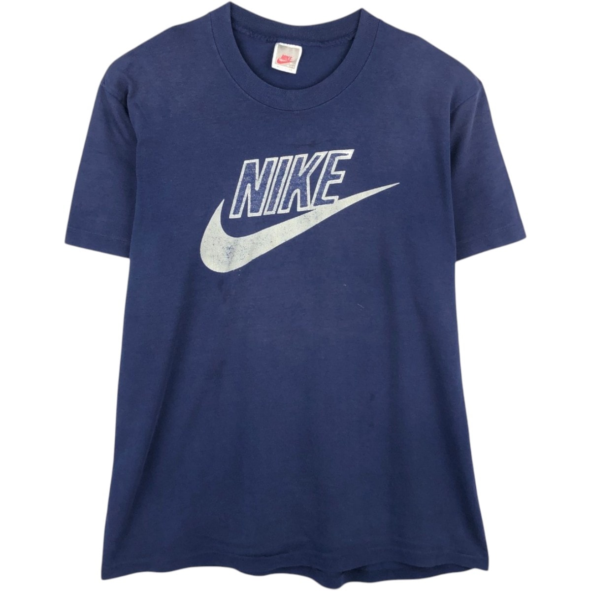 古着 90年代 ナイキ NIKE 銀タグ デカロゴ ロゴプリントTシャツ USA製 メンズXL相当 ヴィンテージ/eaa657003