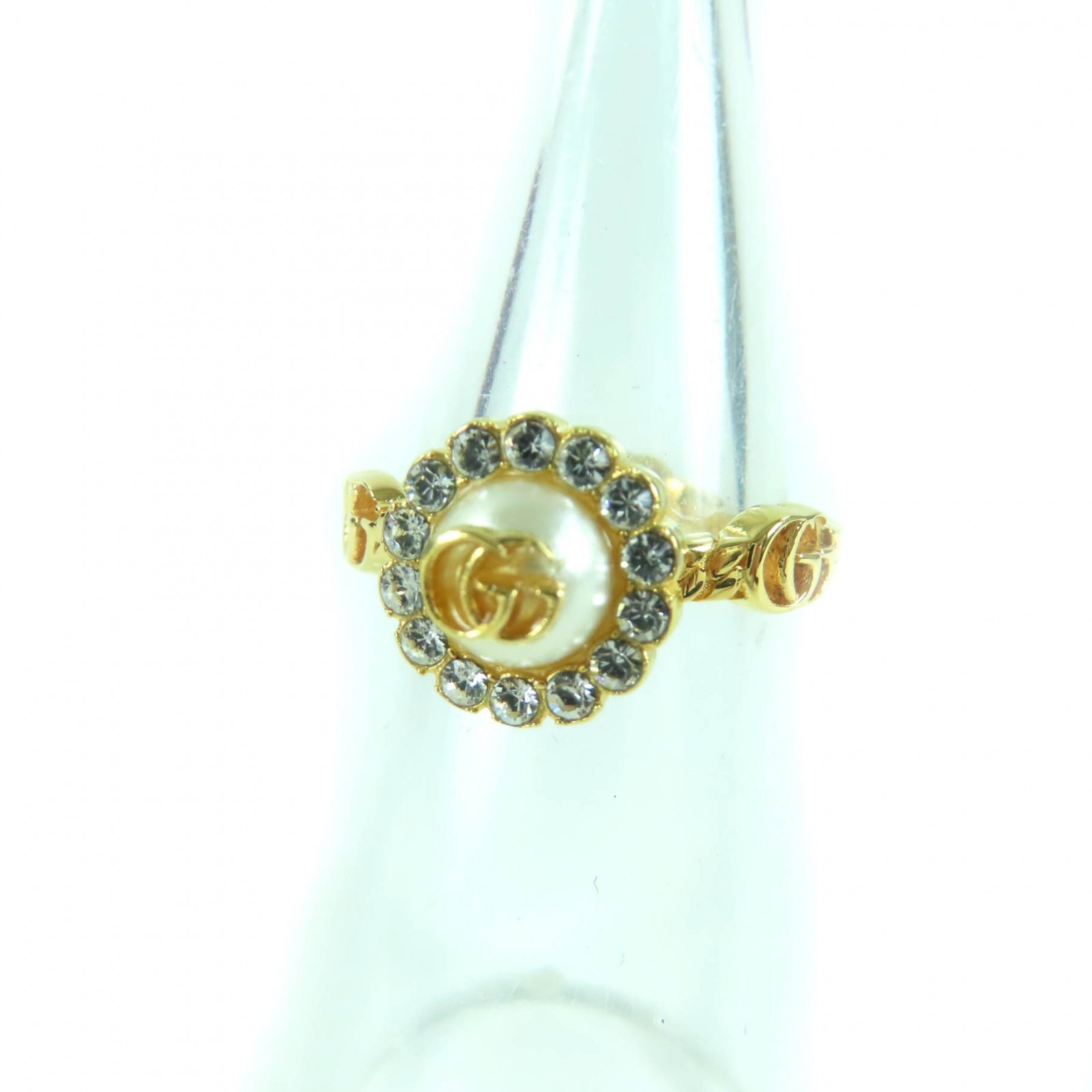 極美品 グッチ リング・指輪 ゴールド XS 日本サイズ9号相当 702585