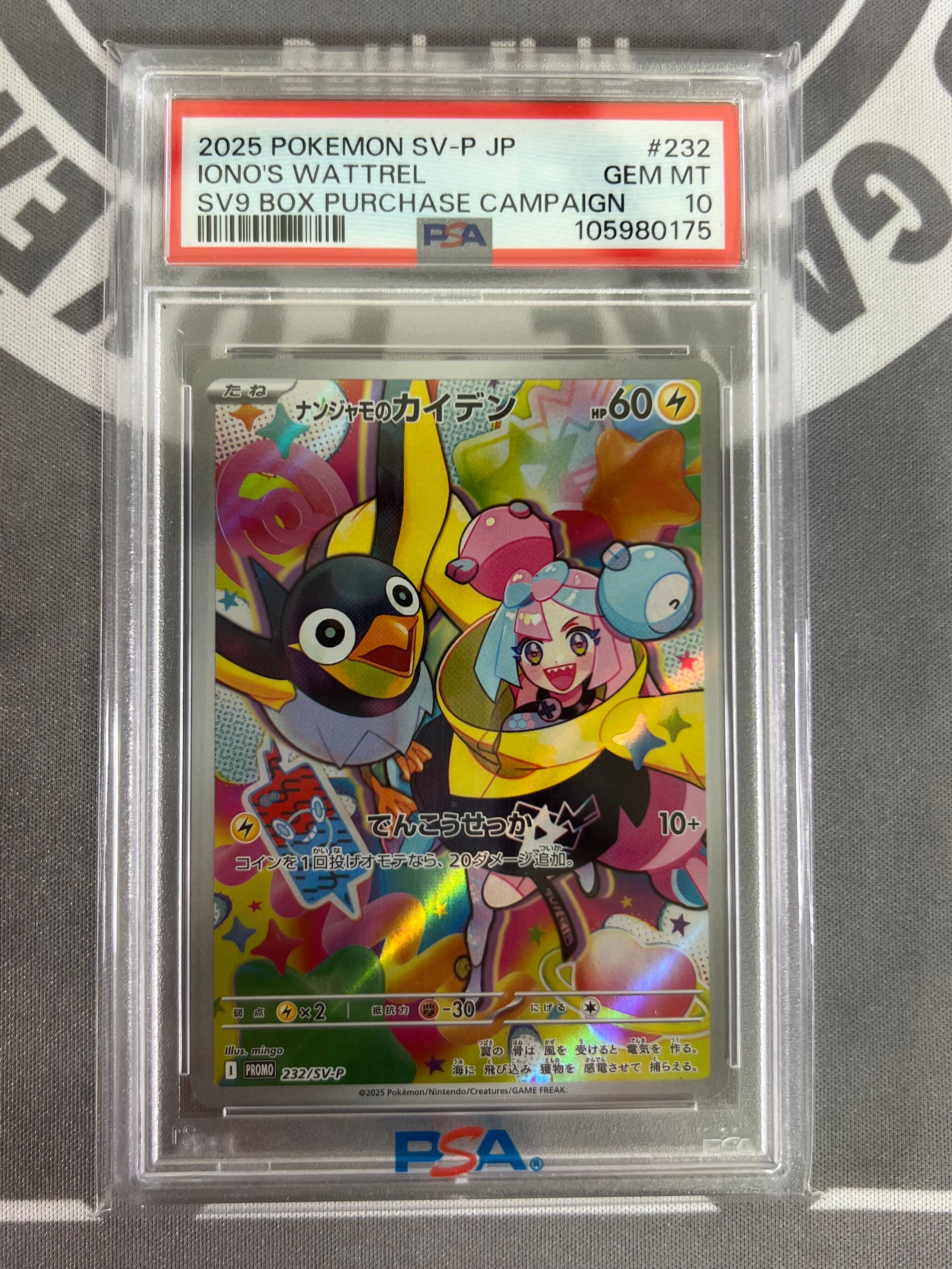 ナンジャモのカイデン P [SV-P 232](プロモーションカード「拡張パック バトルパートナーズ Box購入キャンペーン」)