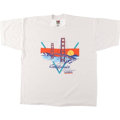 古着 フルーツオブザルーム FRUIT OF THE LOOM BEST プリントTシャツ USA製 メンズXL相当/eaa577849