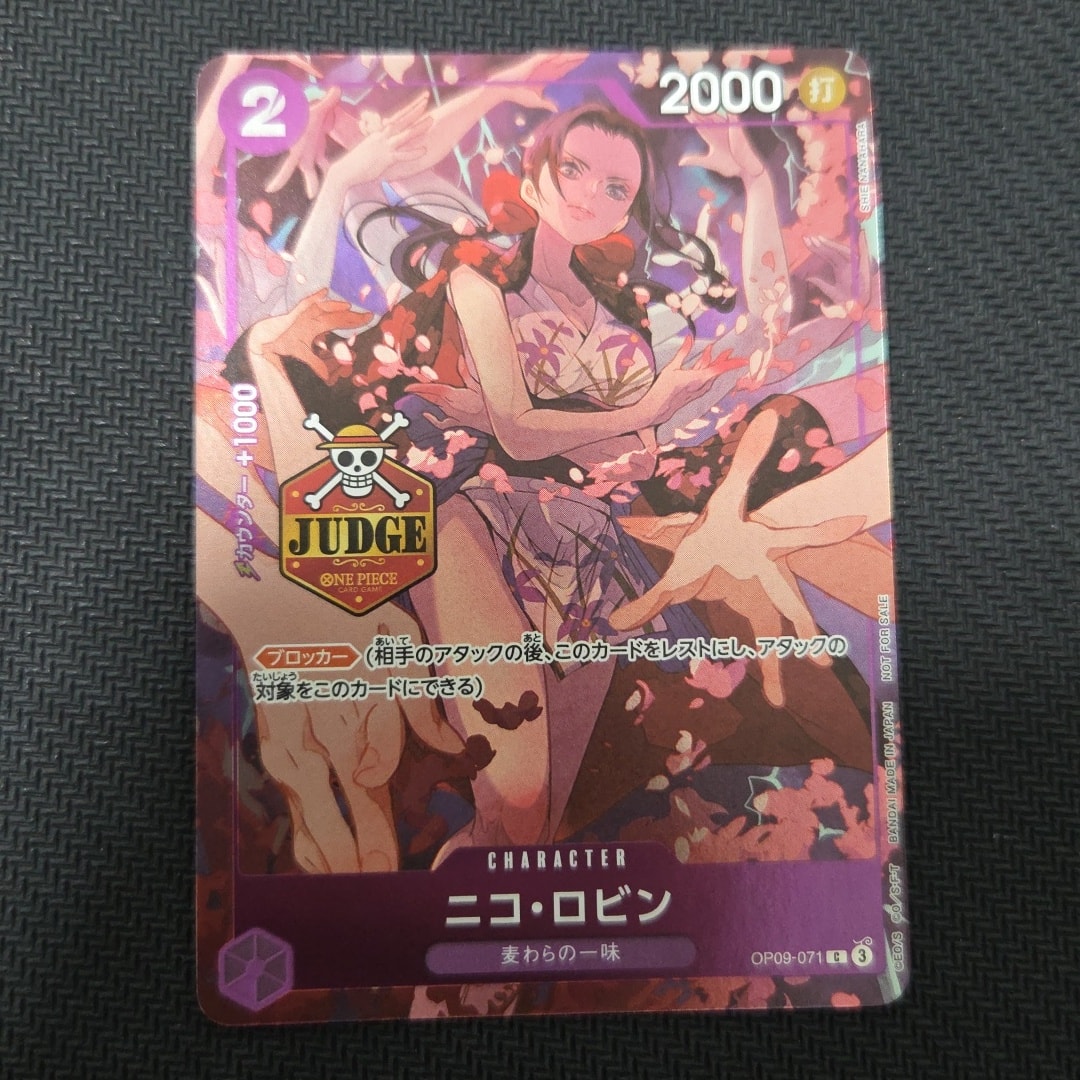PSA10】ニコ・ロビン C [OP09-071](プロモーションカード「公認