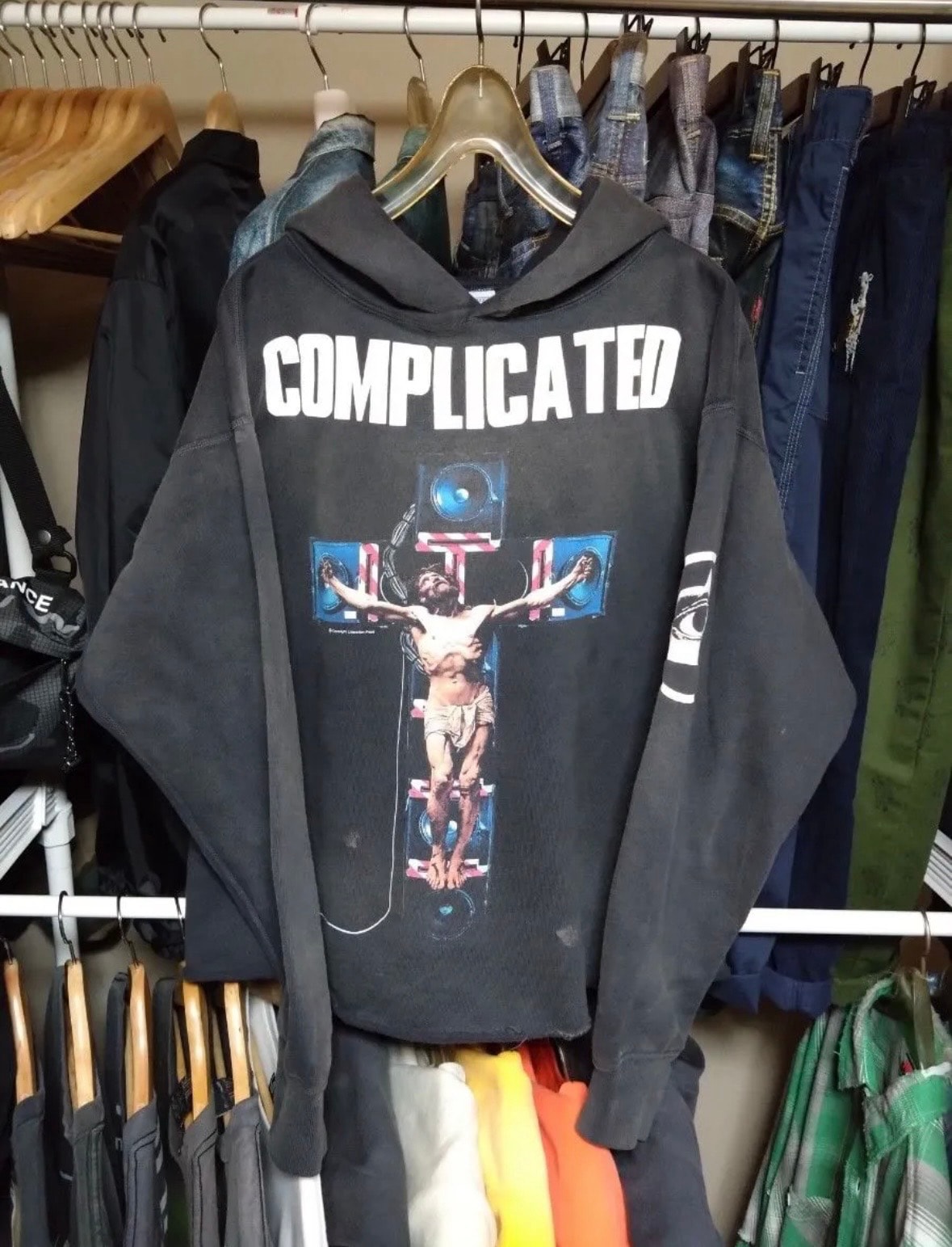 Saint Mxxxxxx KK Hoodie Complicated "Black"