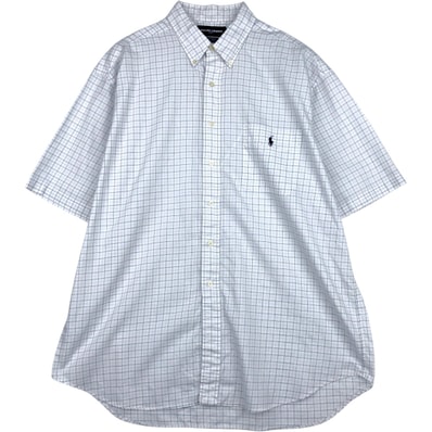古着 ラルフローレン Ralph Lauren RALPH LAUREN GOLF TILDEN 半袖 ボタンダウン チェックシャツ メンズXL相当/eaa477554