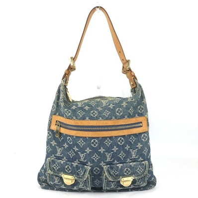 ルイヴィトン LOUIS VUITTON バギーGM バギー GM M95048 モノグラムデニム 肩掛け ポケット カバン ショルダーバッグ モノグラムデニム ブルー