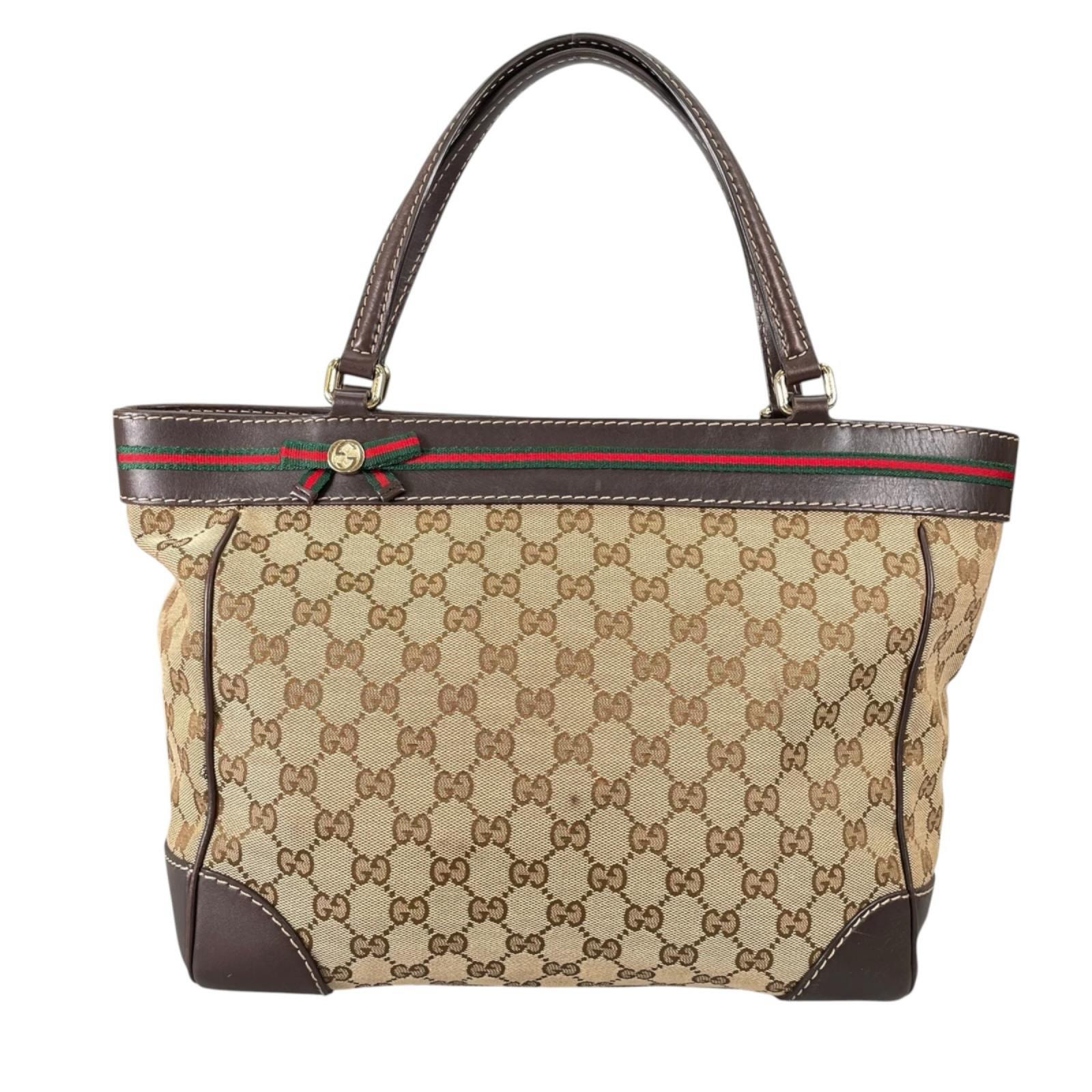 グッチ メイフェア トートバッグ GGキャンバス 257061 ベージュ レディース GUCCI 中古