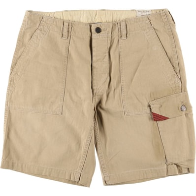 古着 ラルフローレン Ralph Lauren POLO by Ralph Lauren GI FIT ヘリンボーン コットンショーツ ショートパンツ メンズw36相当/eaa579831